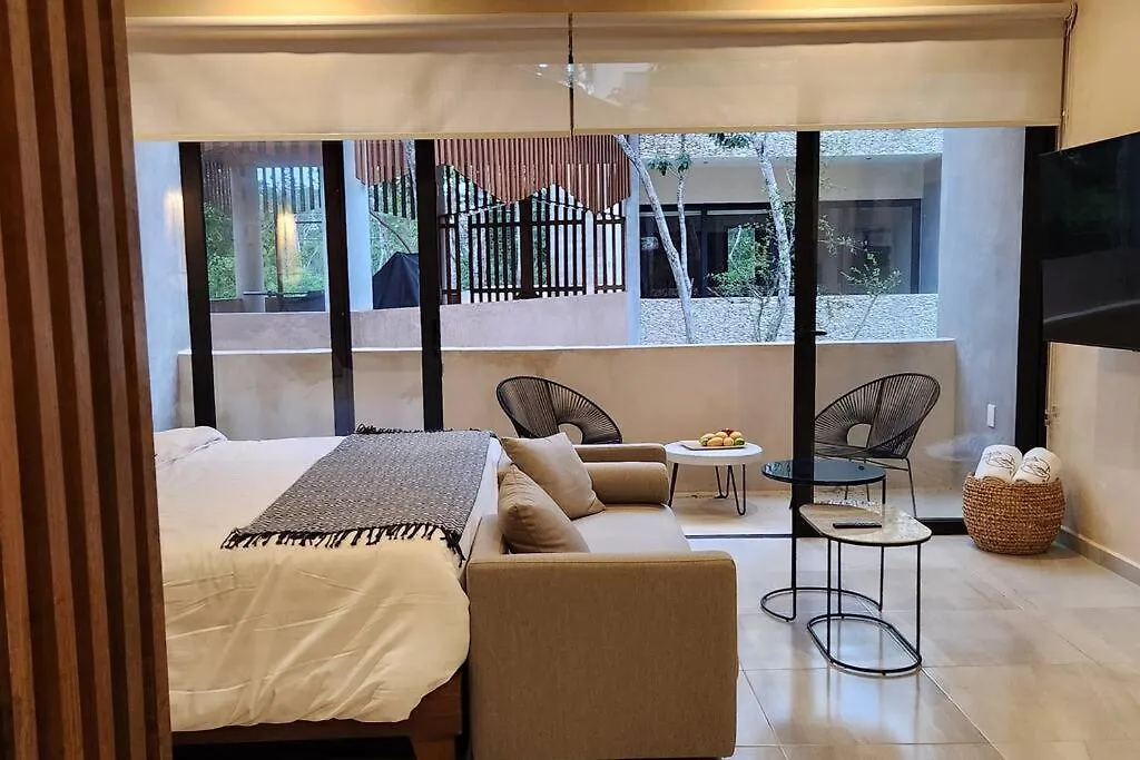 Apartament Amplio Departamento Con Balcon Y Cocina Tulum Meksyk